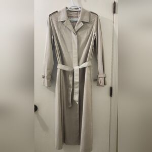 Claude Havrey Paris Classic Tan Women's Trench Coat.